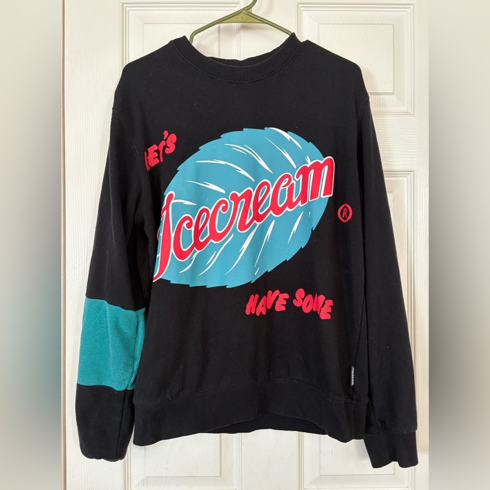 Billionaire Boys Club x Icecream x Pharrell Icecream Logo Sweatshirt mens Medium